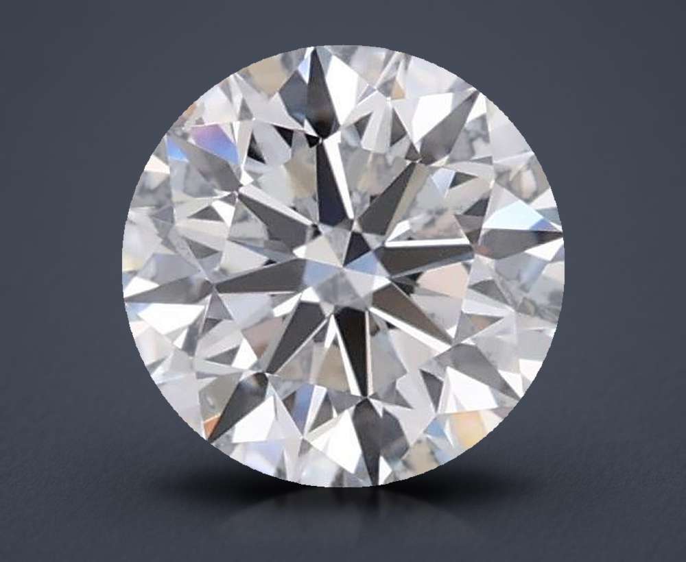 0.72 Carat Round Lab Diamond