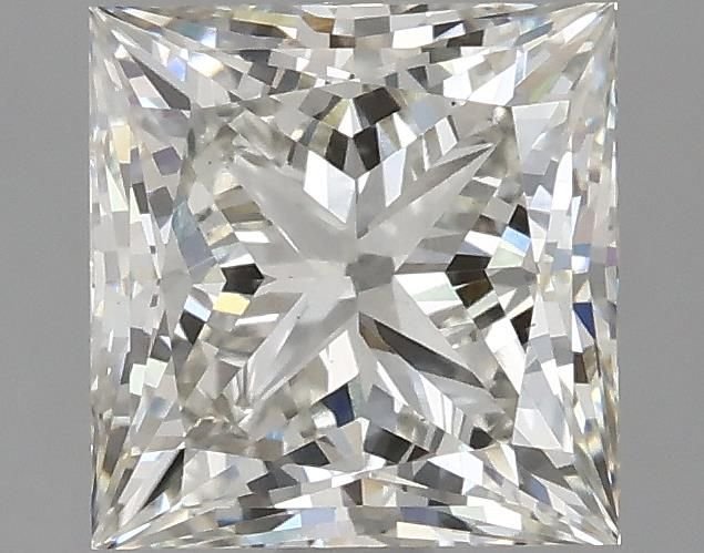 2.28ct H VS1 Rare Carat Ideal Cut Princess Lab Grown Diamond