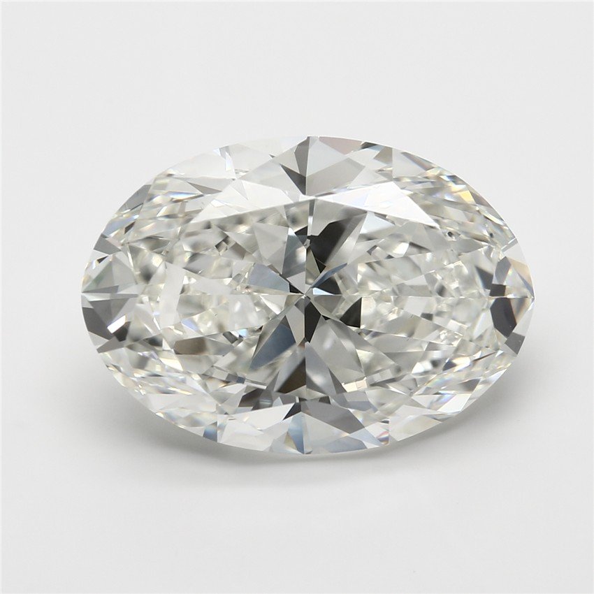 7.02ct I VS2 Rare Carat Ideal Cut Oval Diamond