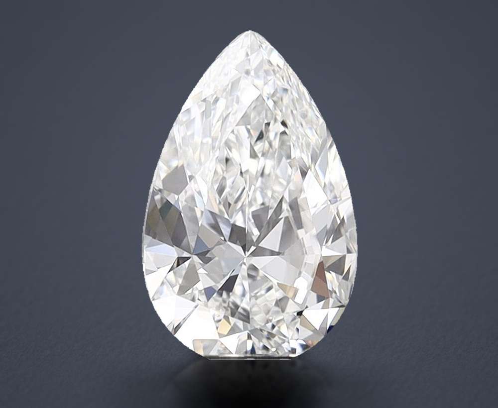 1.50 Carat Pear Lab Diamond