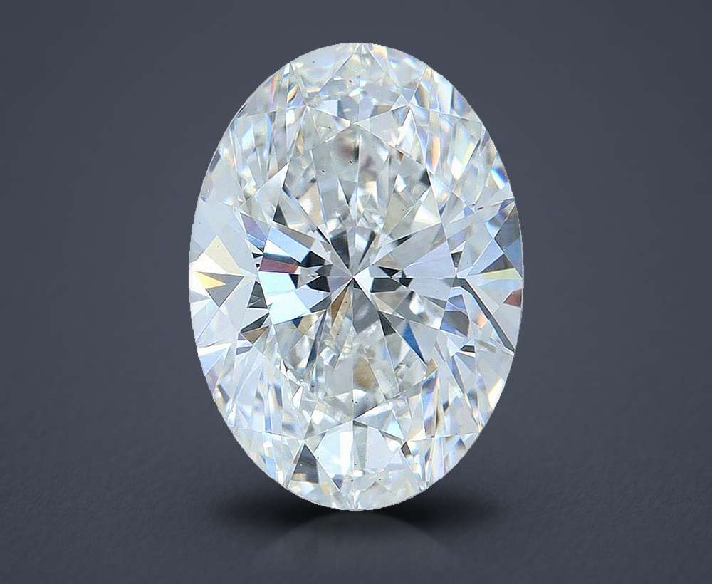 4.22 Carat Oval Lab Diamond