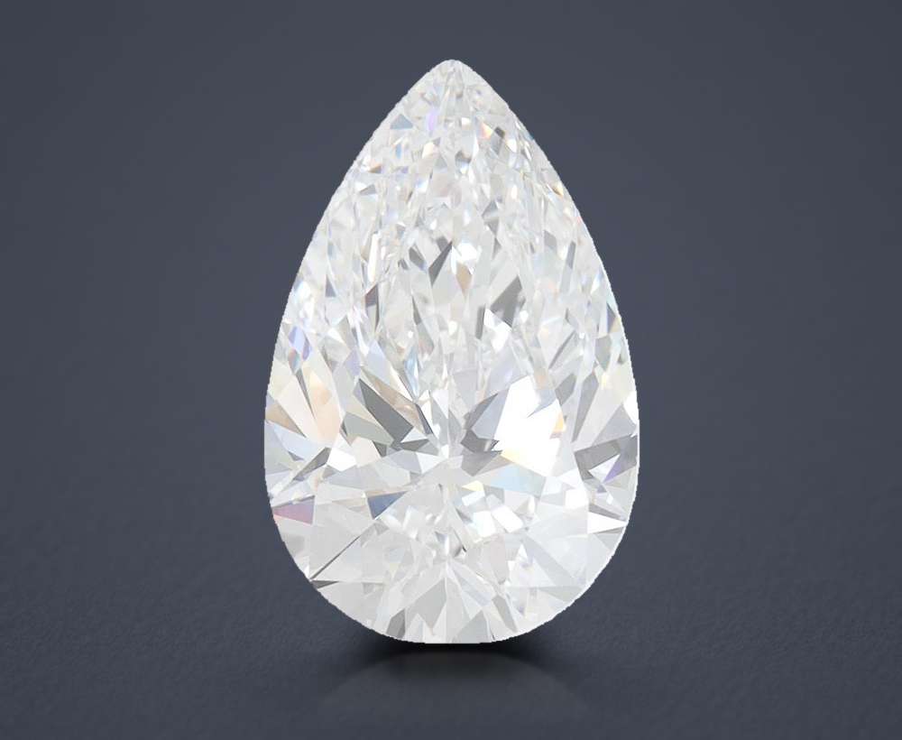 3.10 Carat Pear Lab Diamond