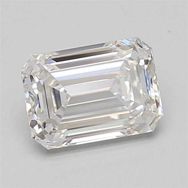 1.86ct E VS1 Rare Carat Ideal Cut Emerald Lab Grown Diamond