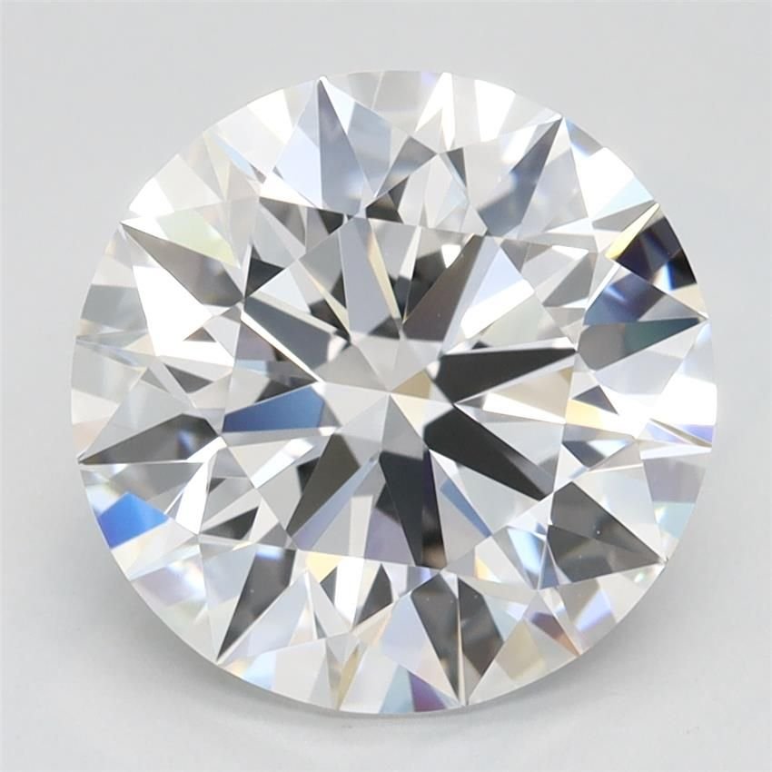 3.17ct D IF Rare Carat Ideal Cut Round Lab Grown Diamond