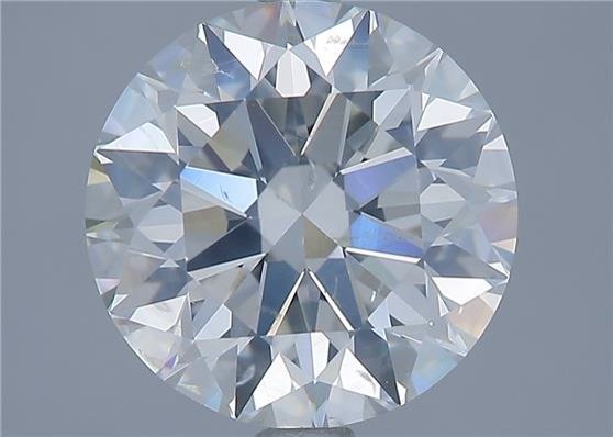 2.80ct I SI2 Rare Carat Ideal Cut Round Diamond