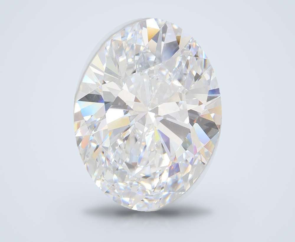 7.11 Carat Oval Lab Diamond