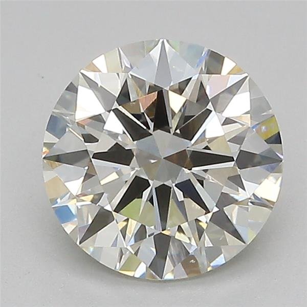2.04ct J VS2 Excellent Cut Round Lab Grown Diamond