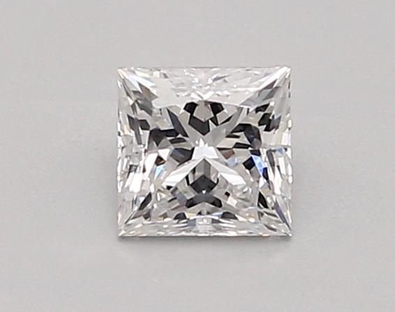 0.71ct D VVS1 Rare Carat Ideal Cut Princess Lab Grown Diamond