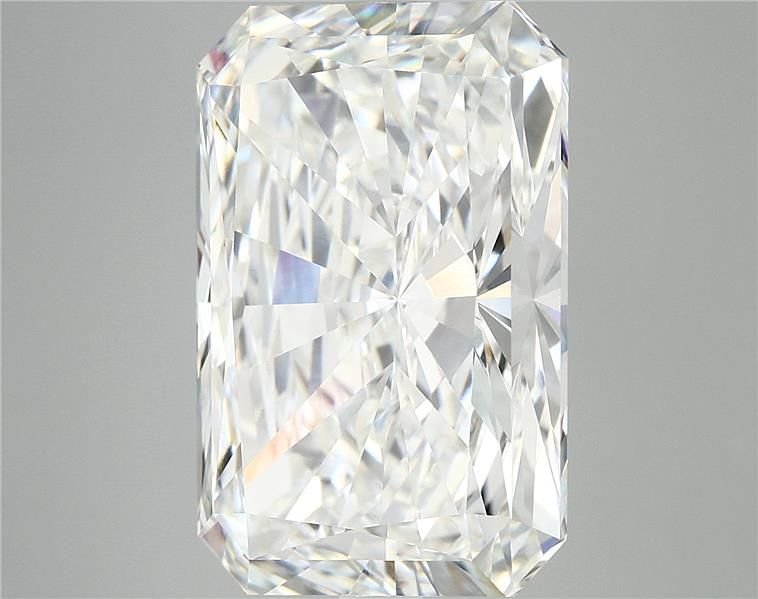 11.18ct F VVS2 Rare Carat Ideal Cut Radiant Lab Grown Diamond