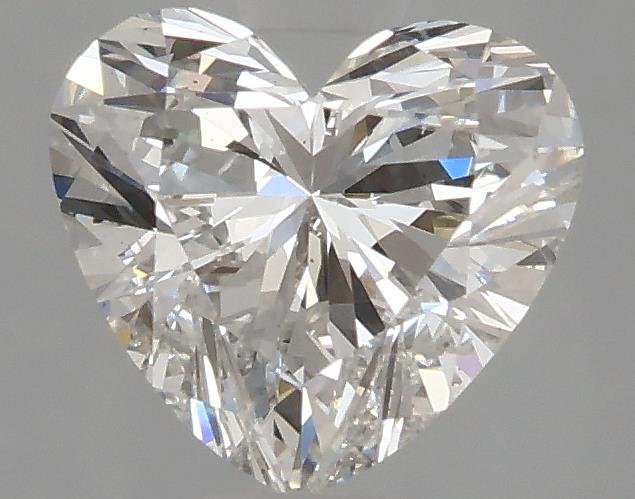 1.54ct F VS2 Rare Carat Ideal Cut Heart Lab Grown Diamond