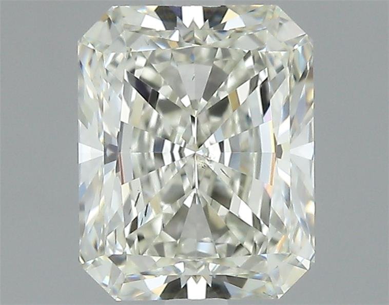 2.03ct K SI1 Rare Carat Ideal Cut Radiant Diamond