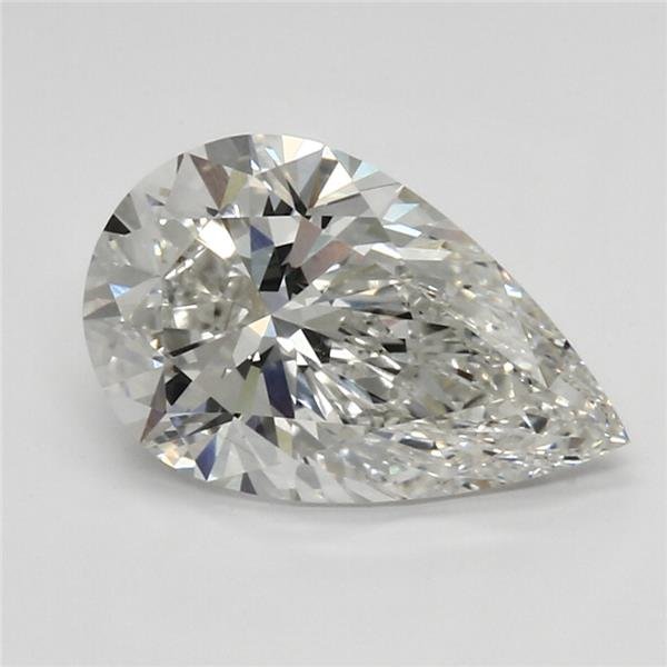 2.14ct G VVS2 Rare Carat Ideal Cut Pear Lab Grown Diamond