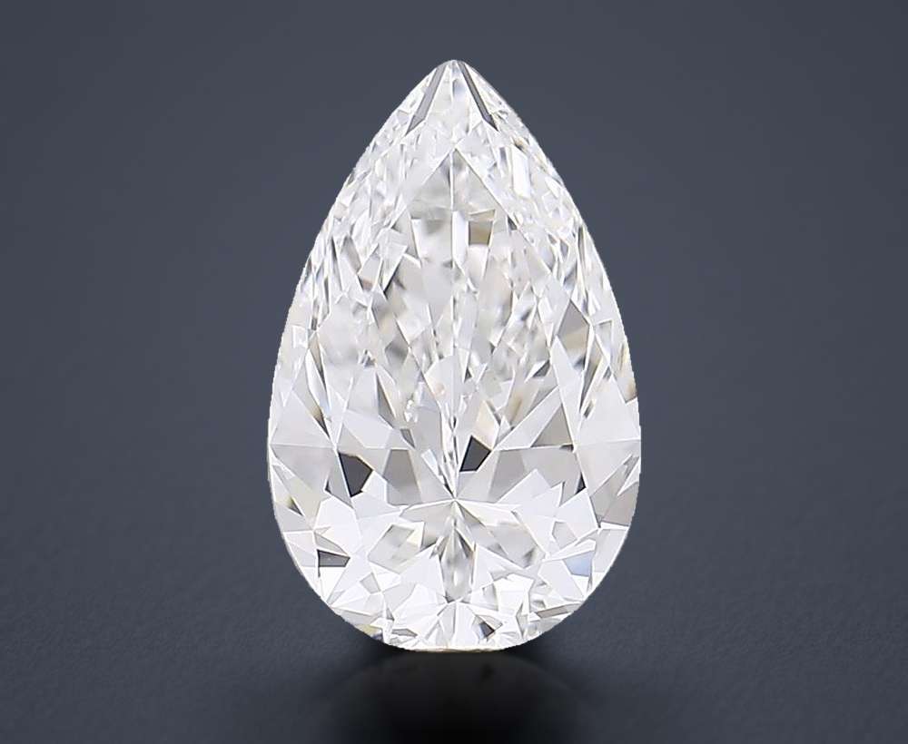 3.01 Carat Pear Natural Diamond
