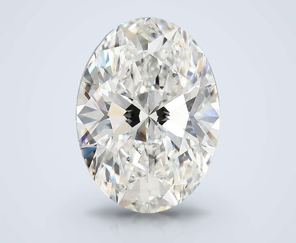 3.80 Carat Oval Lab Diamond
