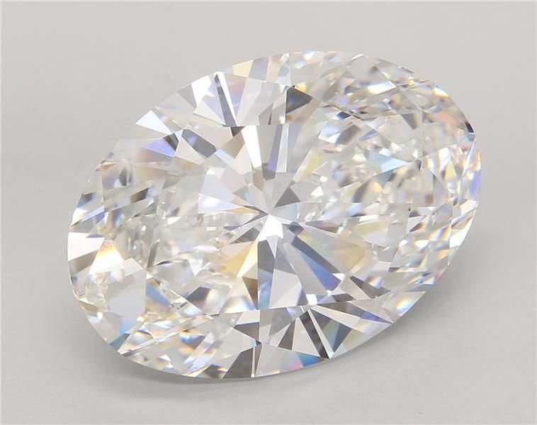 20.82ct E VS1 Rare Carat Ideal Cut Oval Lab Grown Diamond