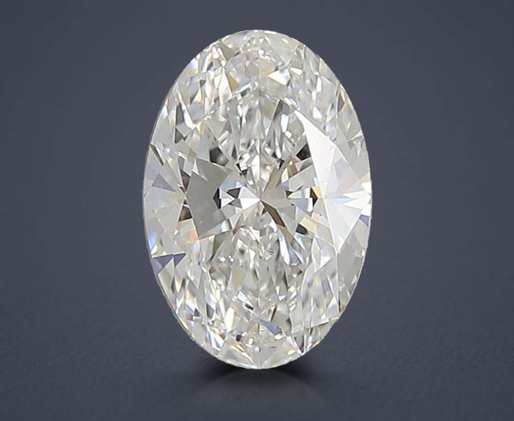 1.77 Carat Oval Lab Diamond