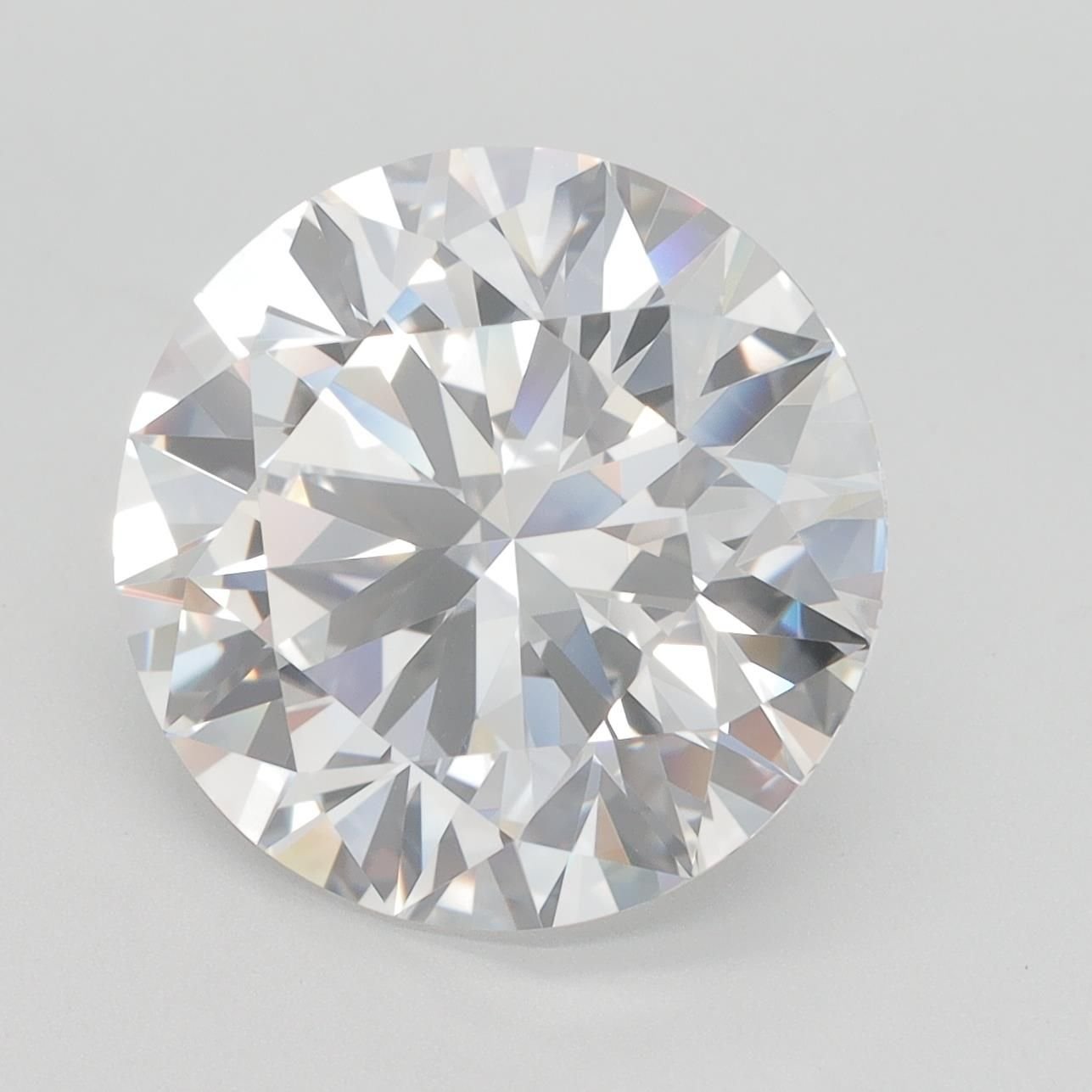 6.62ct G IF Rare Carat Ideal Cut Round Lab Grown Diamond