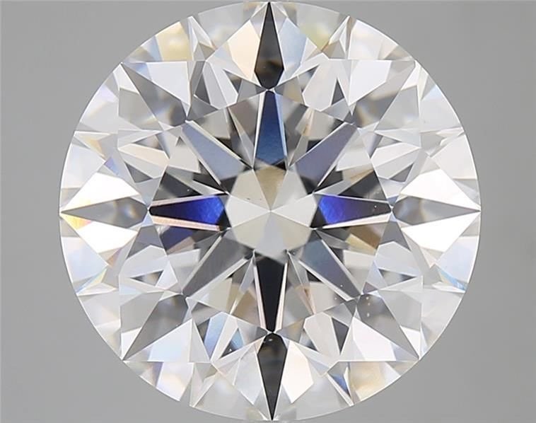 7.53ct F VS1 Rare Carat Ideal Cut Round Diamond