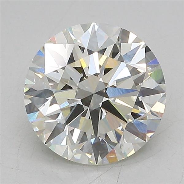 2.13ct J VS1 Rare Carat Ideal Cut Round Lab Grown Diamond