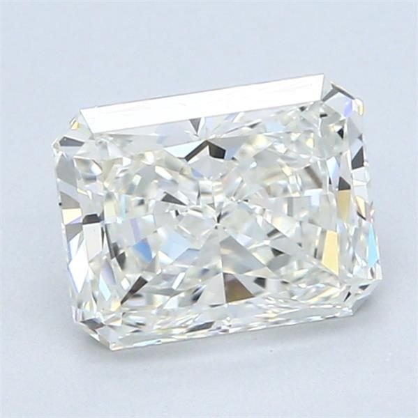 1.51ct J VVS2 Rare Carat Ideal Cut Radiant Diamond