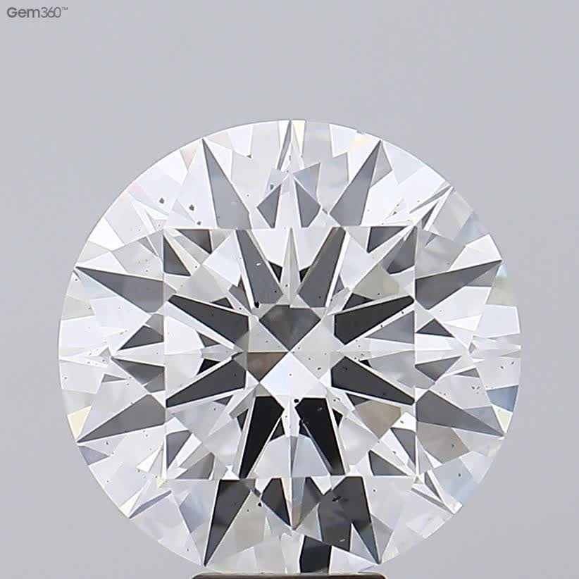 10.06ct F SI1 Rare Carat Ideal Cut Round Lab Grown Diamond