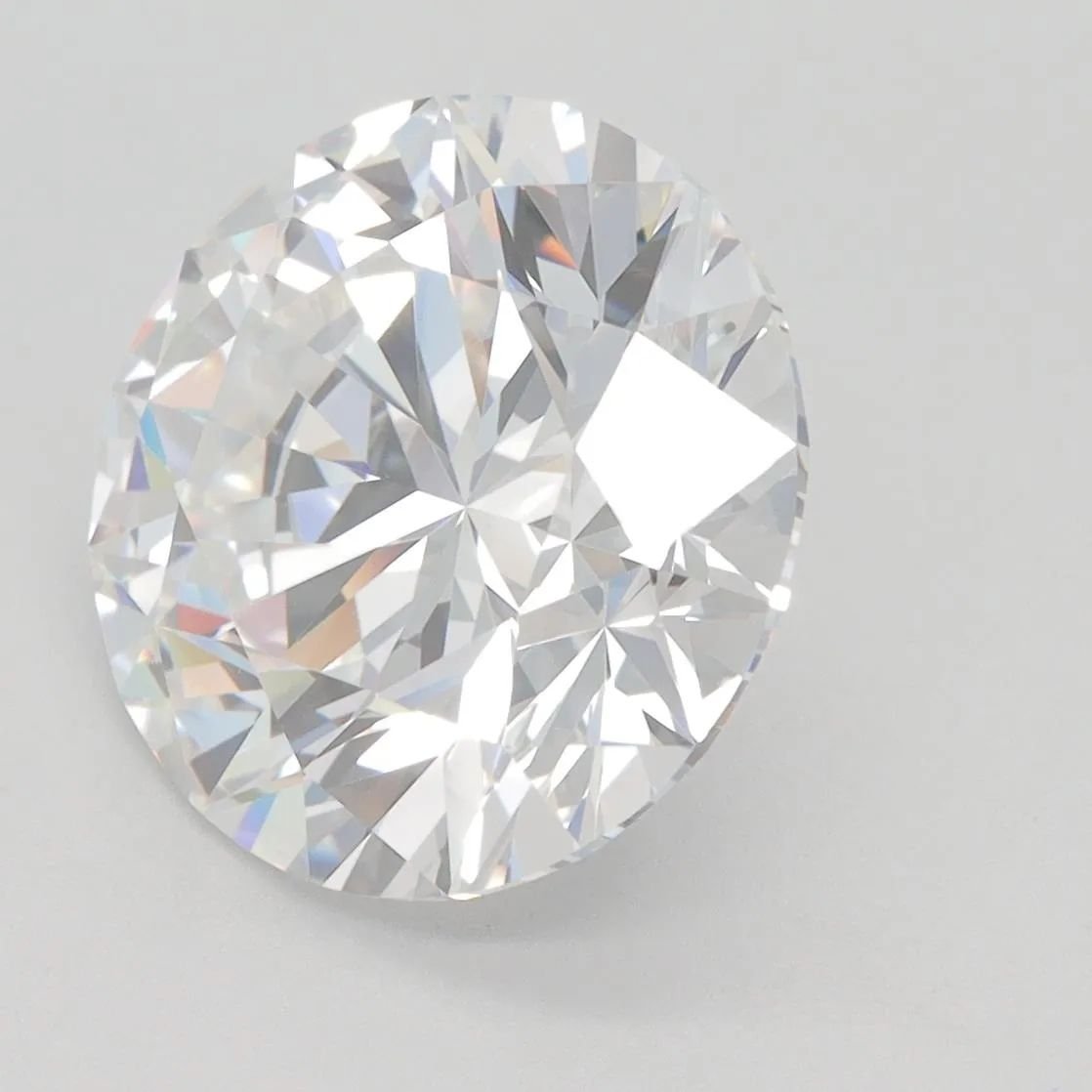 5.89ct E VVS2 Rare Carat Ideal Cut Round Lab Grown Diamond