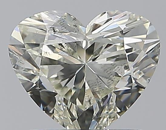 1.02ct J SI2 Rare Carat Ideal Cut Heart Diamond
