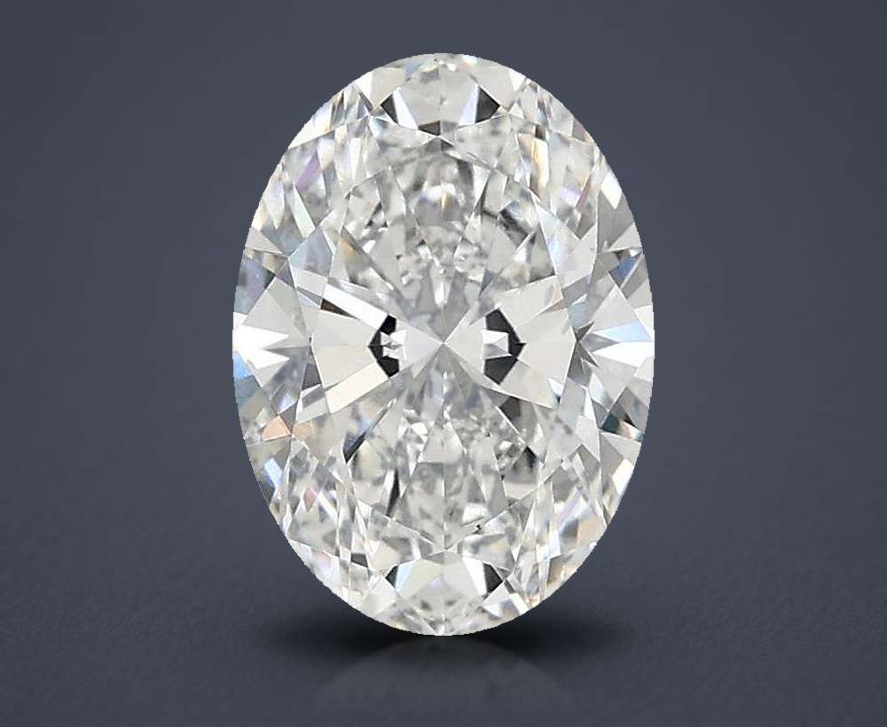 1.54 Carat Oval Lab Diamond