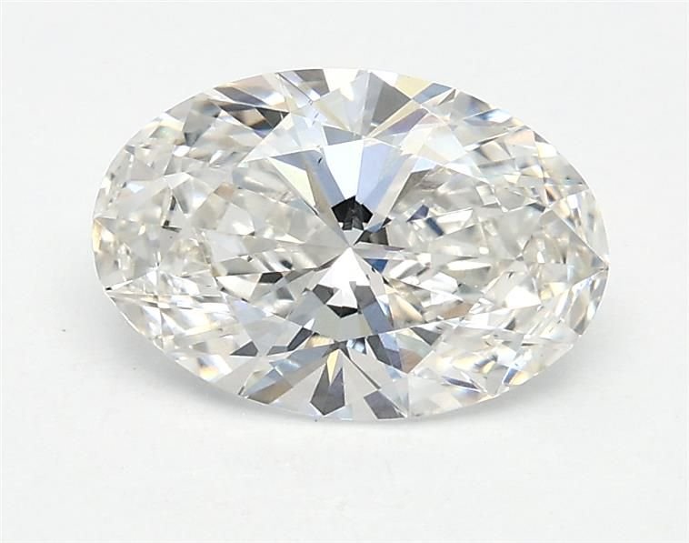 1.03ct F VS2 Rare Carat Ideal Cut Oval Lab Grown Diamond