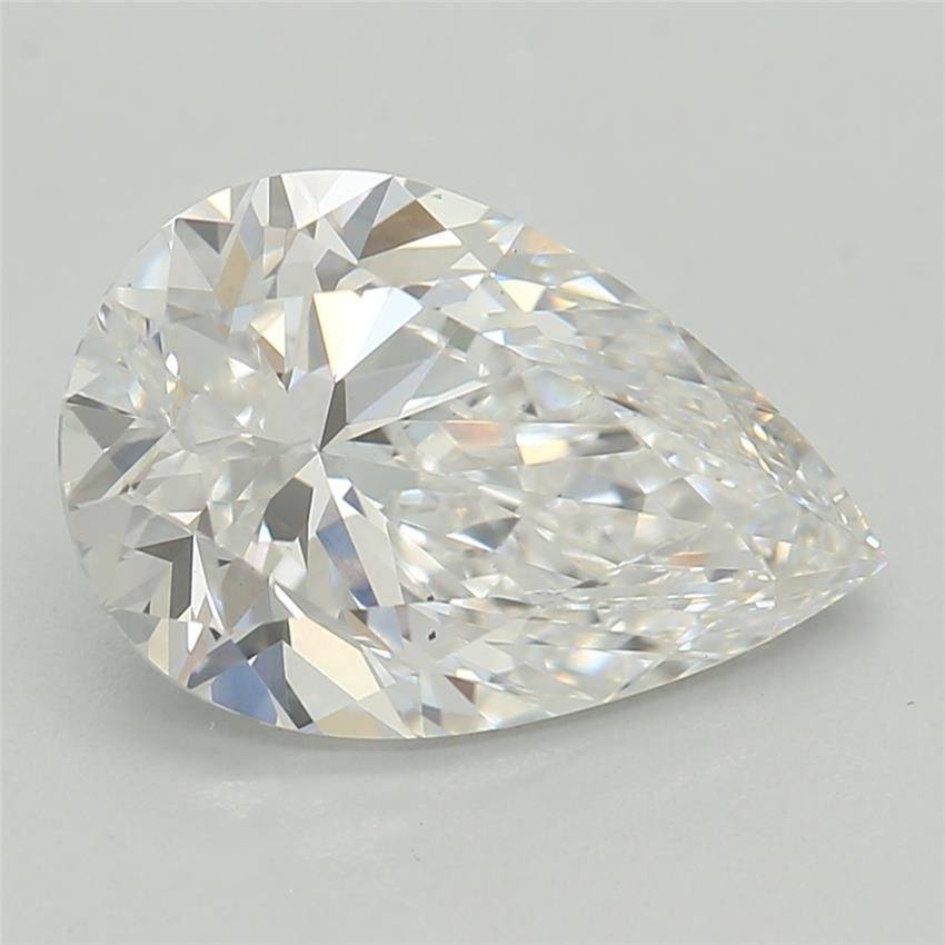 1.75ct E VS2 Rare Carat Ideal Cut Pear Lab Grown Diamond