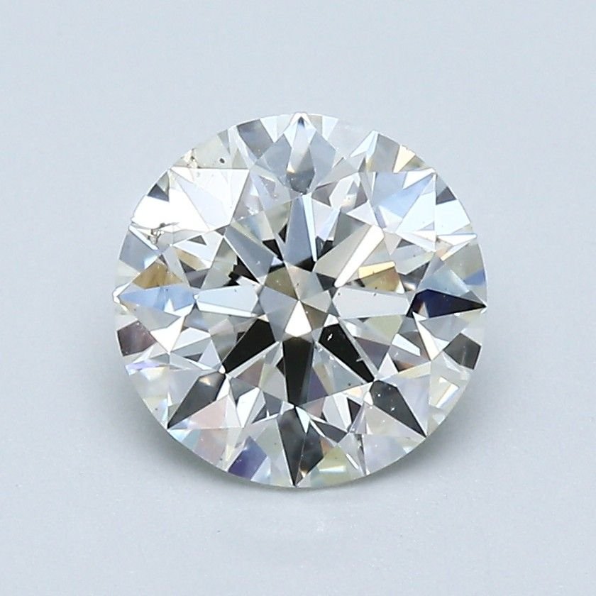 1.53ct I SI2 Rare Carat Ideal Cut Round Diamond