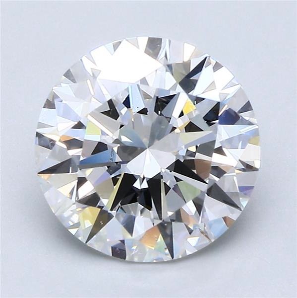 3.53ct E VS2 Excellent Cut Round Diamond