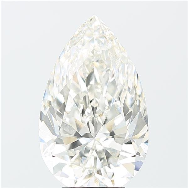 6.06ct G VS1 Rare Carat Ideal Cut Pear Lab Grown Diamond