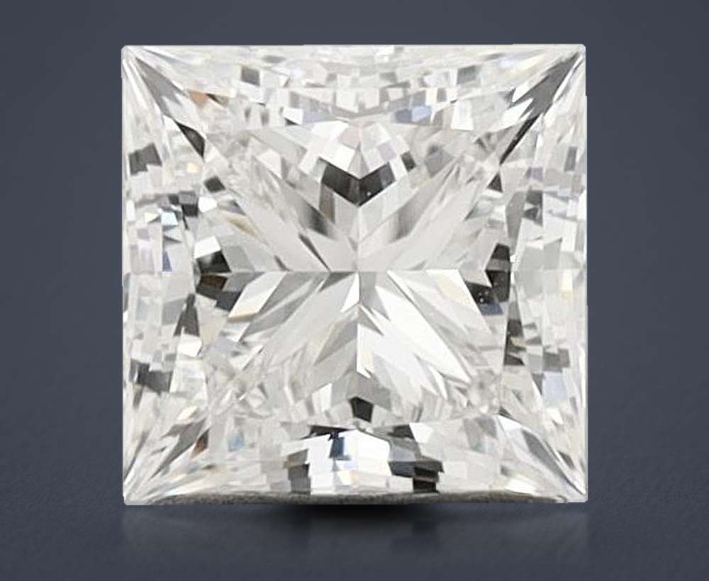 1.50 Carat Princess Lab Diamond