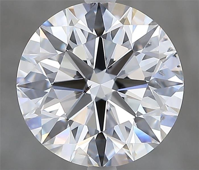 3.01ct F SI2 Excellent Cut Round Diamond