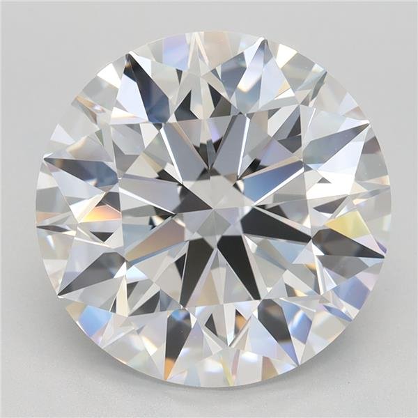 5.54ct E VVS2 Rare Carat Ideal Cut Round Lab Grown Diamond