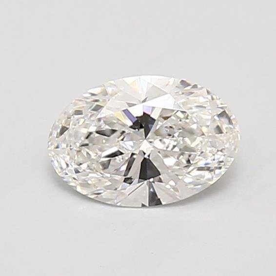 0.82ct F VS1 Rare Carat Ideal Cut Oval Lab Grown Diamond