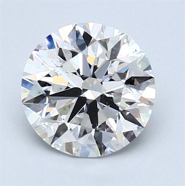 1.70ct D SI1 Rare Carat Ideal Cut Round Diamond