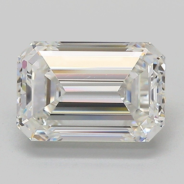 2.01ct E VVS2 Excellent Cut Emerald Lab Grown Diamond