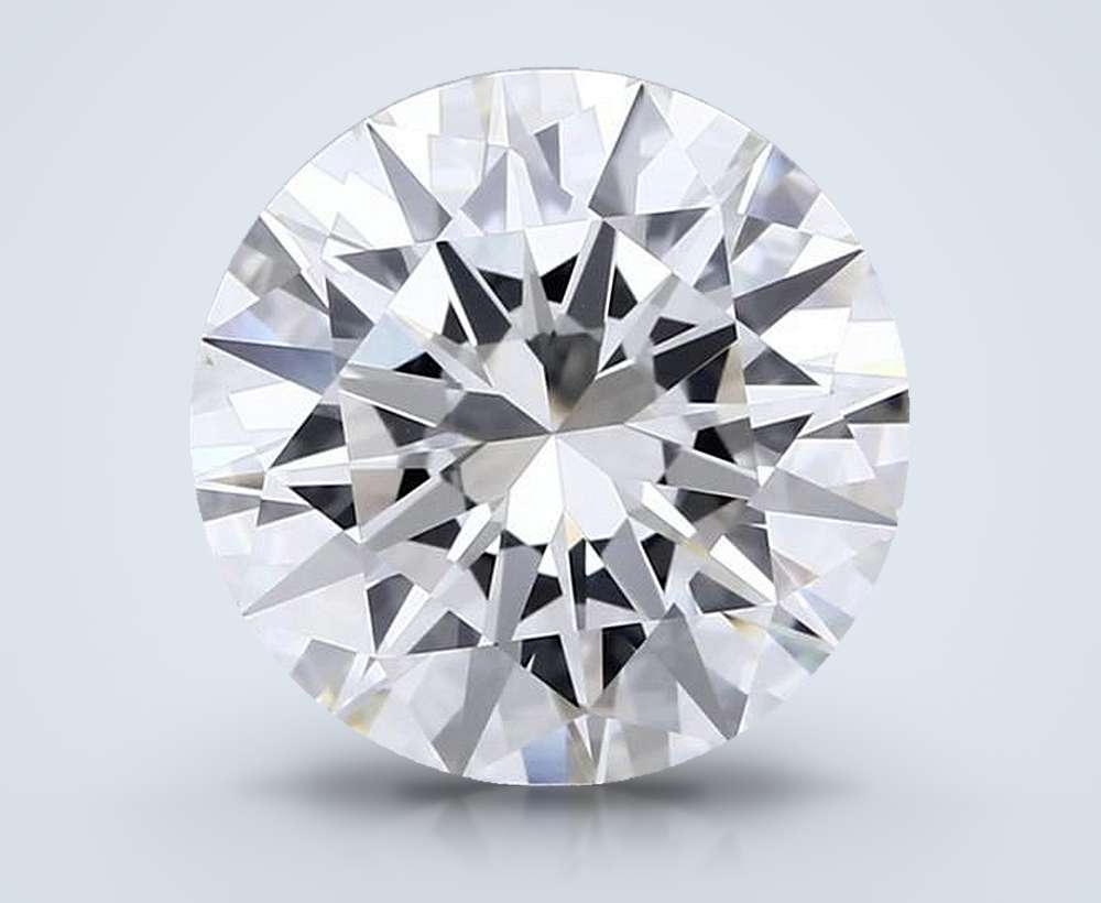 4.00 Carat Round Natural Diamond