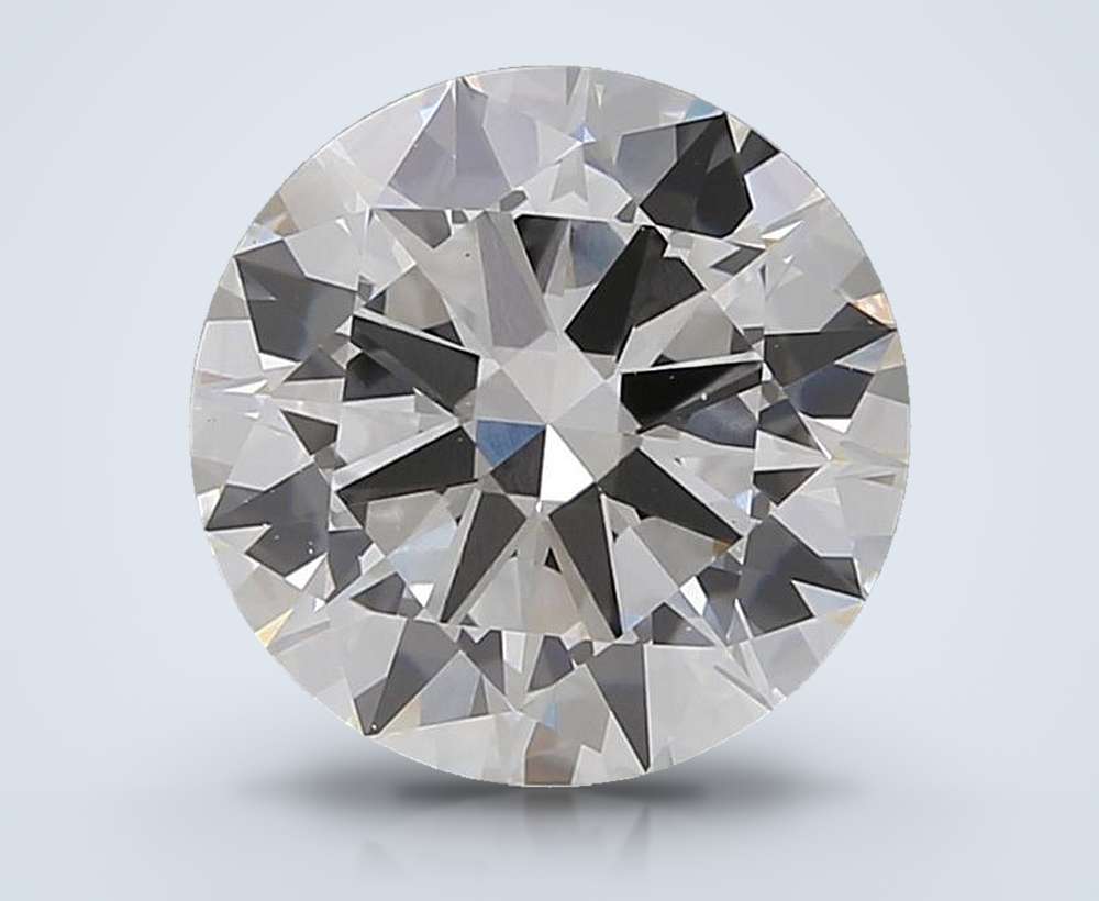 3.92 Carat Round Lab Diamond