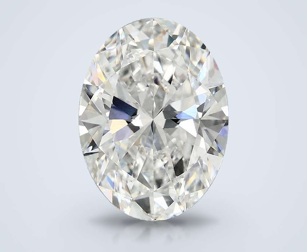 4.00 Carat Oval Lab Diamond