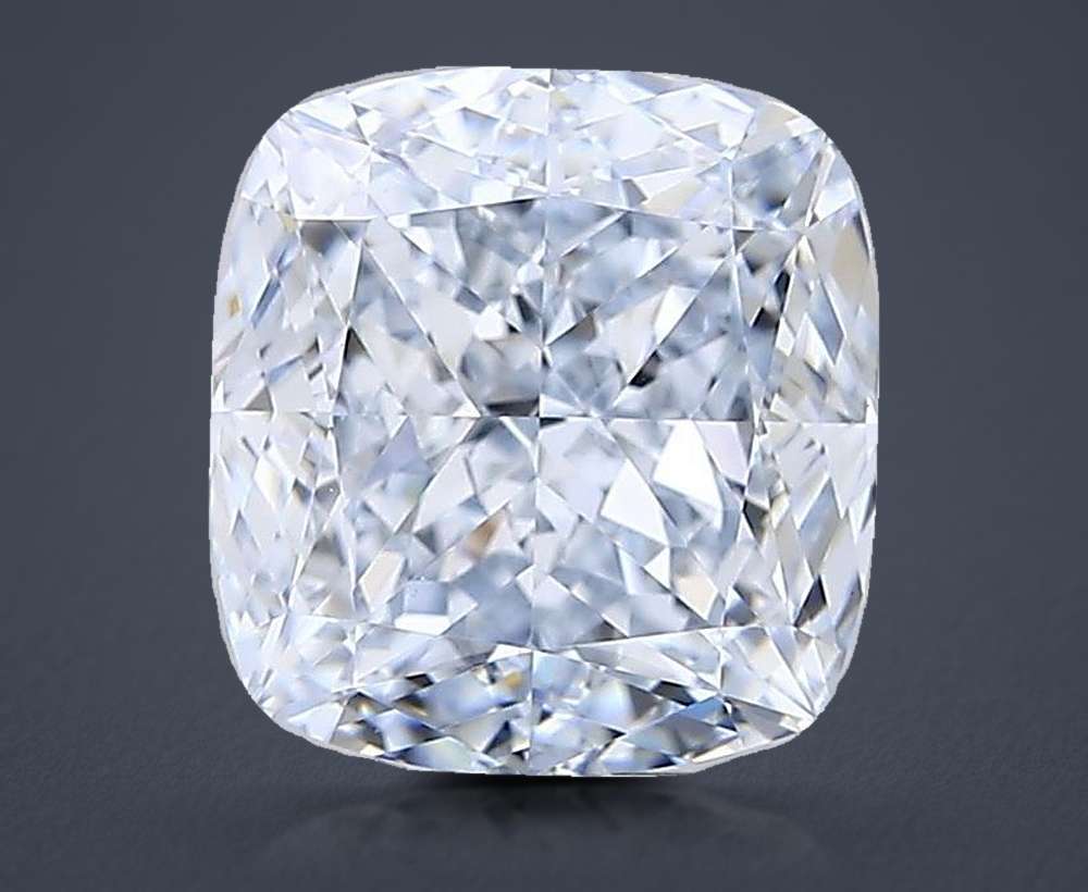 3.12 Carat Cushion Lab Diamond