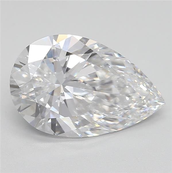 2.00ct E VS1 Rare Carat Ideal Cut Pear Lab Grown Diamond
