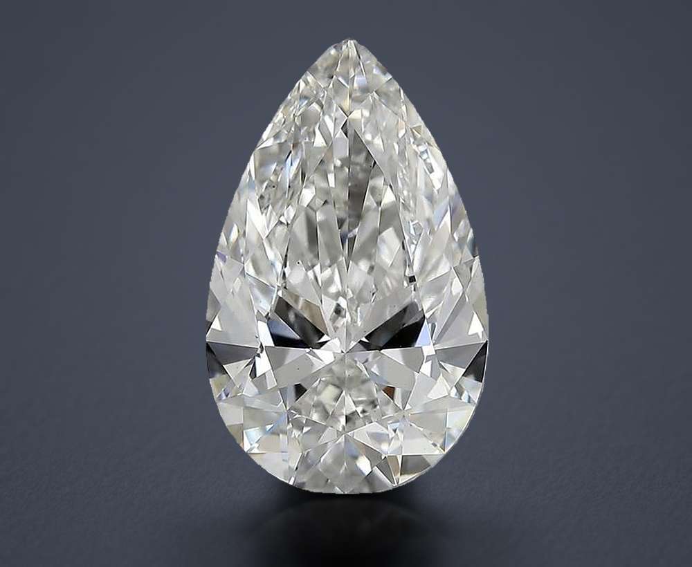 5.43 Carat Pear Lab Diamond