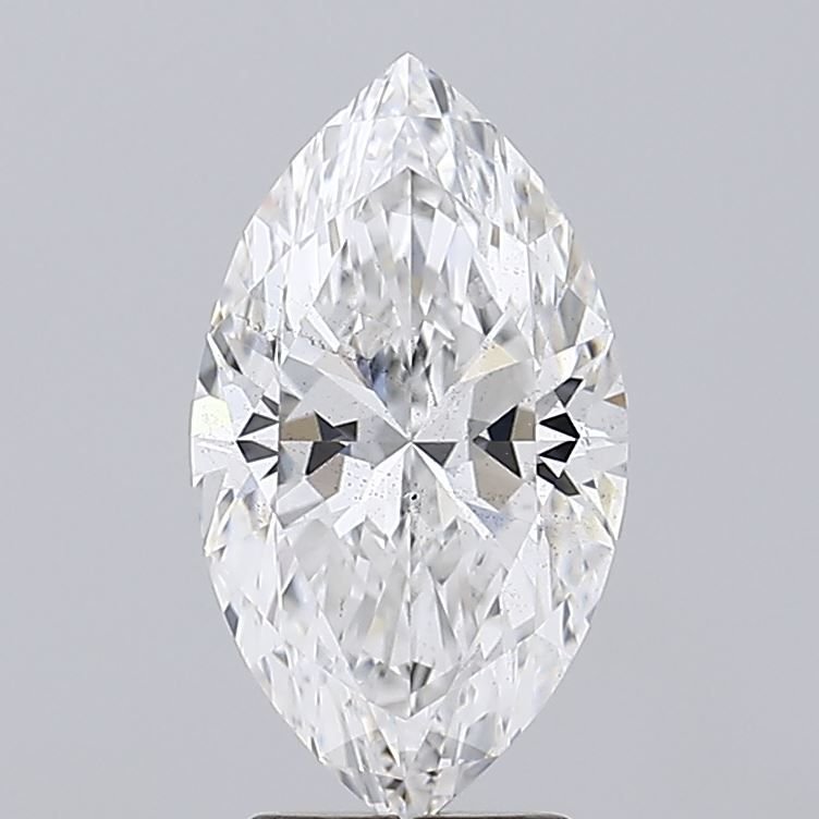 2.29ct E SI1 Rare Carat Ideal Cut Marquise Lab Grown Diamond