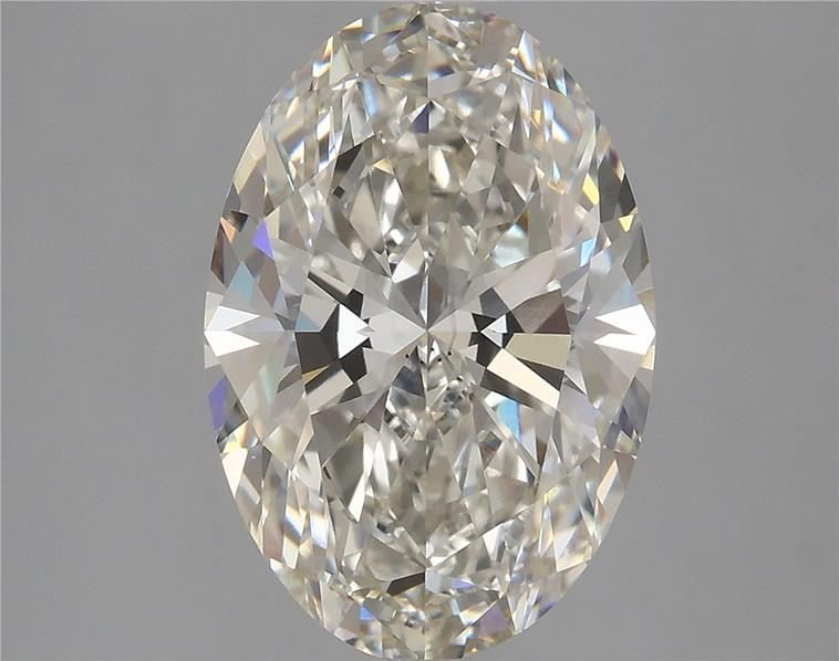 3.02ct I VS1 Rare Carat Ideal Cut Oval Lab Grown Diamond