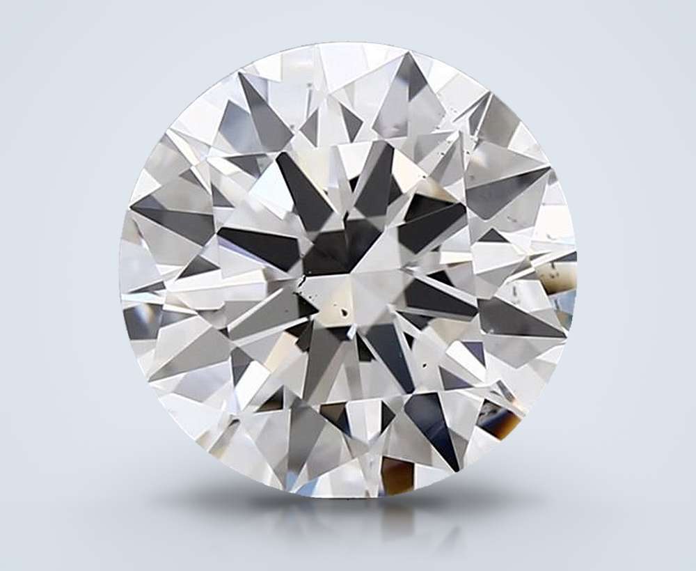 2.63 Carat Round Natural Diamond