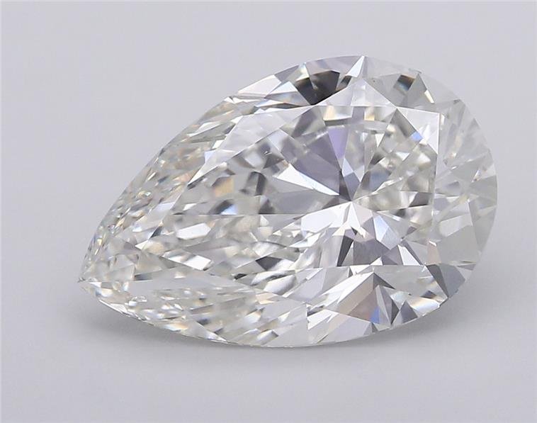 10.10ct H VS1 Rare Carat Ideal Cut Pear Lab Grown Diamond