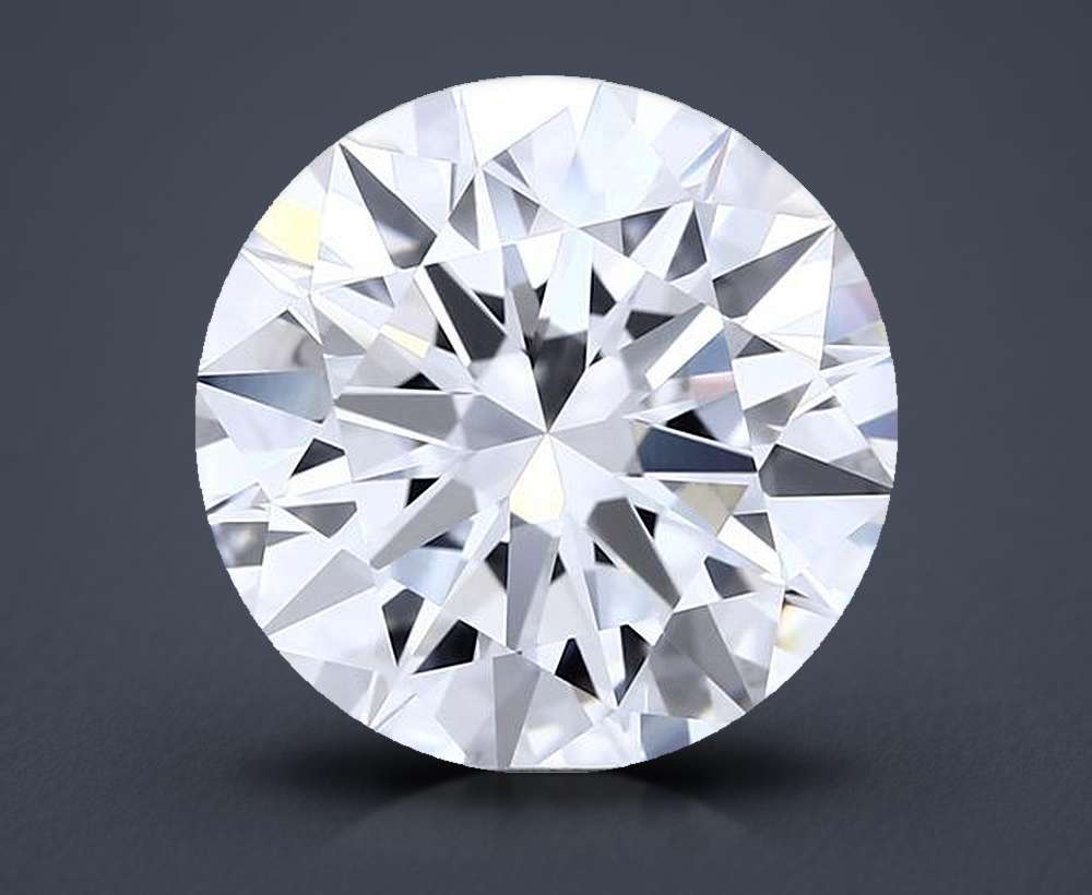 6.18 Carat Round Lab Diamond